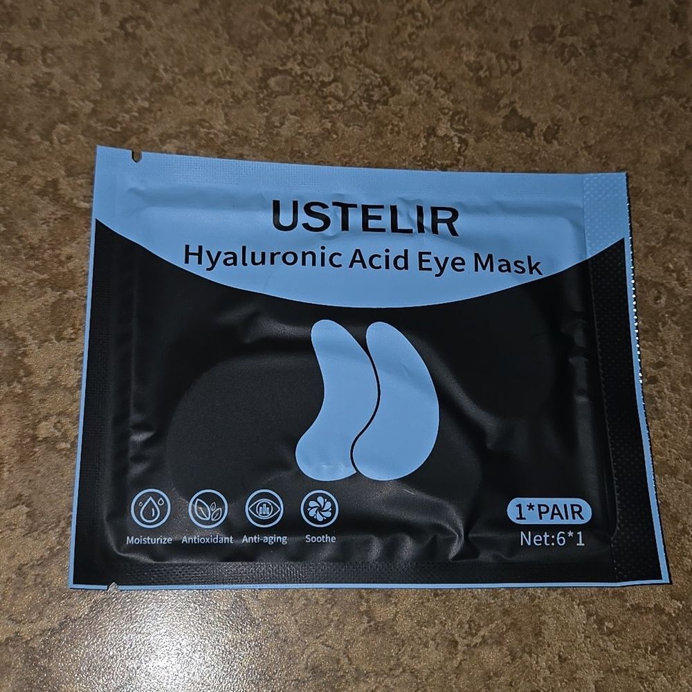Hydrating Hyaluronic Eye Patches Women Mask Beauty Blue Unisex - Picture 12 of 14